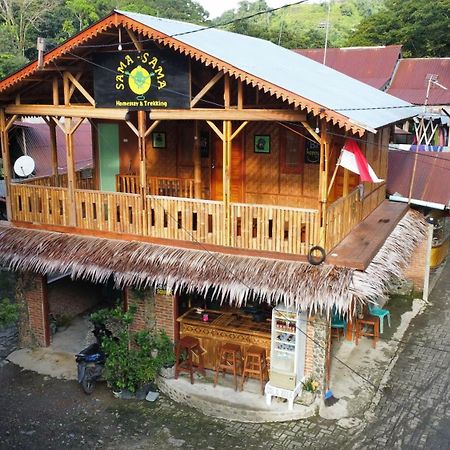 Sama Sama Homestay & Trekking Only Stay Here Book Trekking With Us Bukit Lawang Exterior foto