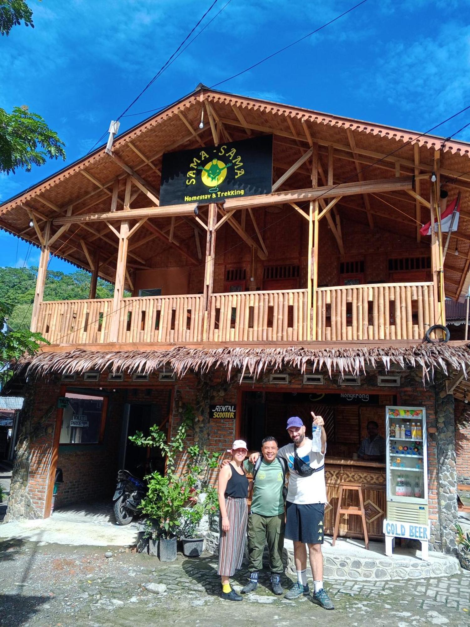 Sama Sama Homestay & Trekking Only Stay Here Book Trekking With Us Bukit Lawang Exterior foto