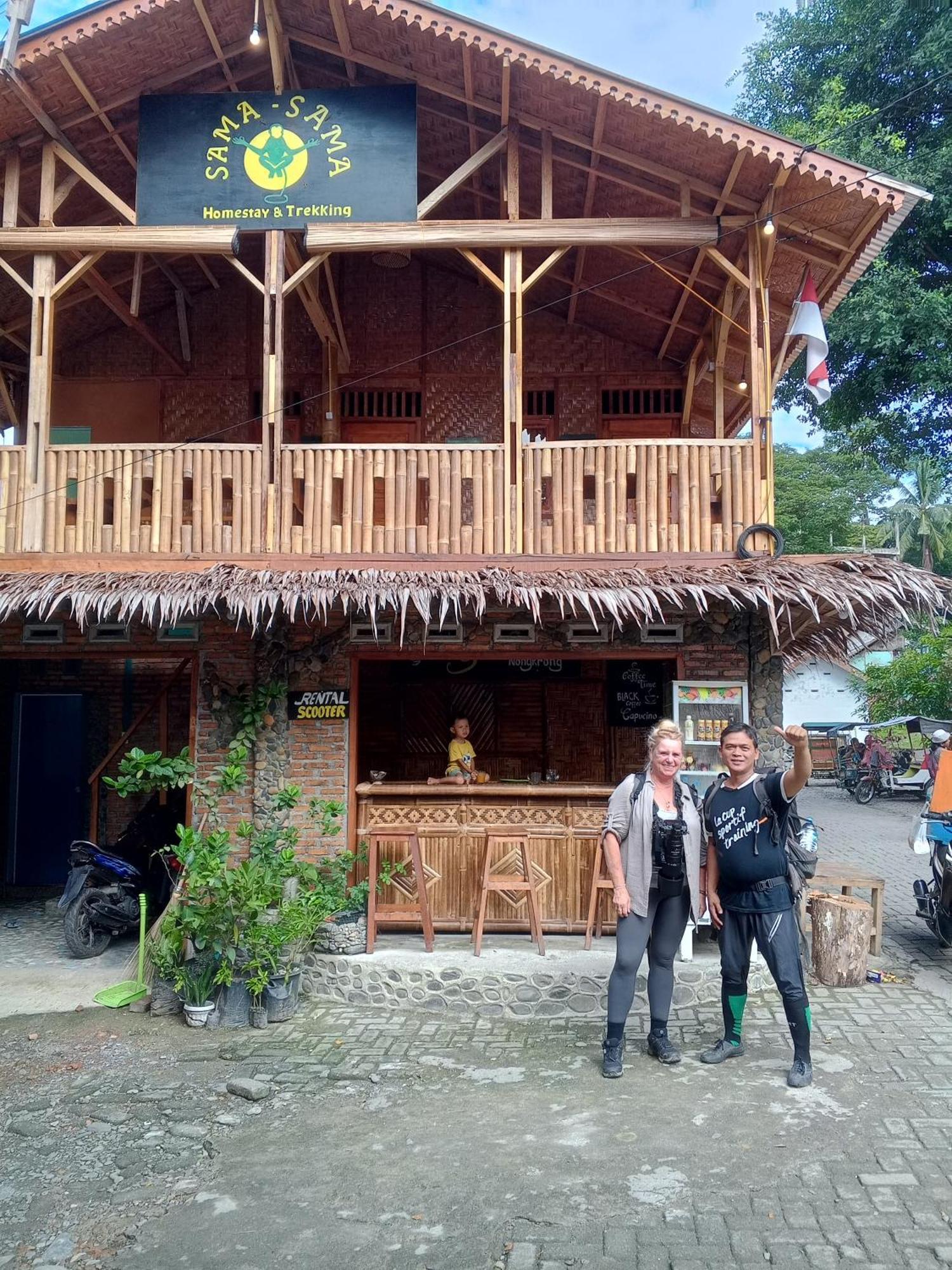 Sama Sama Homestay & Trekking Only Stay Here Book Trekking With Us Bukit Lawang Exterior foto